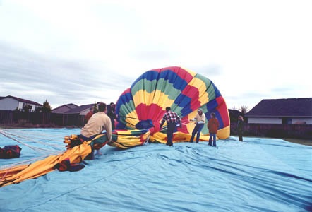 Packing up Balloon