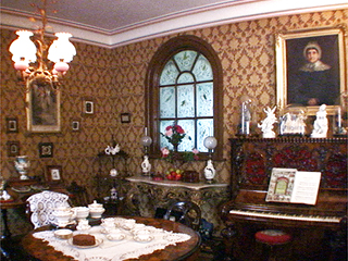 Re-creation of Victorian room